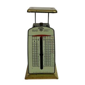 Vintage Deluxe Postal Thrifty Scale By IDL MFG Corp Carlstadt NJ